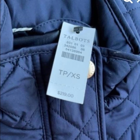 Talbots Quilted Jacket - Picture 2 of 2